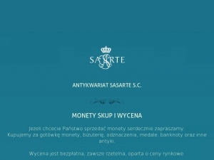 Skup złotych monet w Warszawie w antykwariacie Sasarte