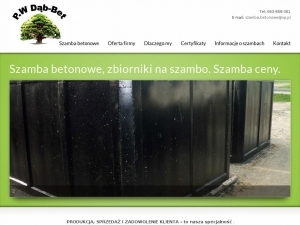 Bardzo wygodne szamba betonowe w twoim domu